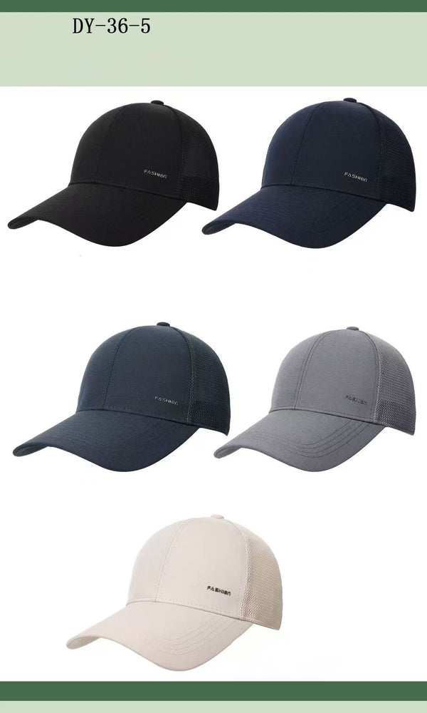 Sleek Mesh Back Men Cap