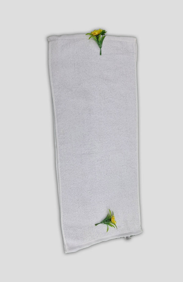 White Medium Size Towel