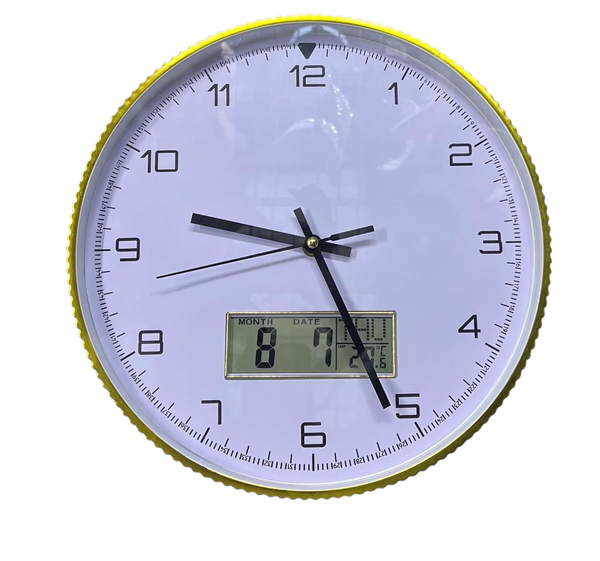 Dual wall clock