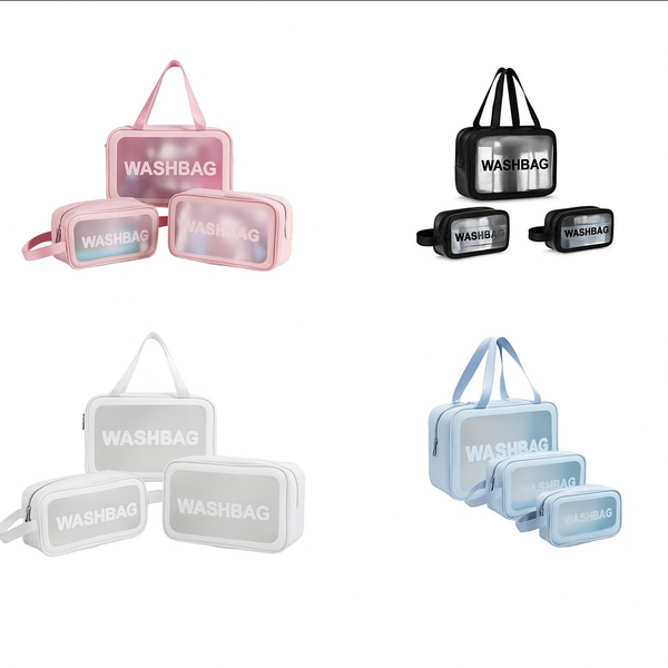 3 in 1 washbag complete